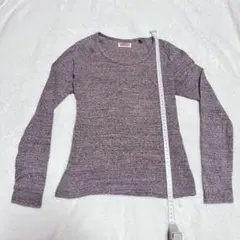 HR MARKET ハリラン 長袖Tシャツ ピンク 1サイズのサムネイル