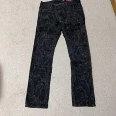 コーデュロイパンツ 迷彩柄