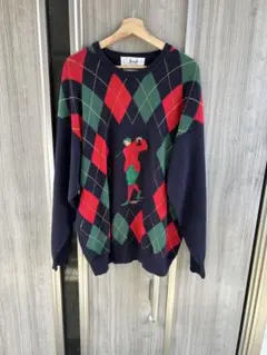 80s〜 Pringle of Scotland コットンニット ユーロ 軍のサムネイル