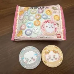 ちいかわ　刺繍缶バッジ2 ラッコ　シーサー