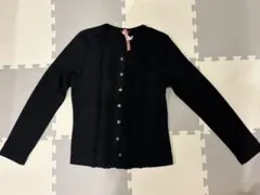 【INGEBORG】フリルカーディガン　毛100%