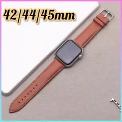 Apple Watchベルト 交換用ベルト革ベルト レザーベルト キャメル
