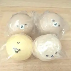 リラックマ　やわらかマスコット　スクイーズ ガチャ　4種