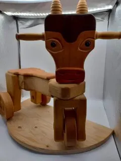 工房 Little Wood 職人手作り ライオン 三輪車 おもちゃ 作014 - メルカリ