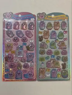 おぱんちゅうさぎ うるちゅるポップシール 2点セット