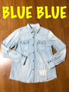 BLUEBLUE(ブルーブルー) ハリウッドランチマーケット　デニムシャツ