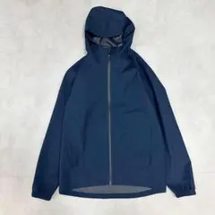 無印良品 ネイビー マウンテンパーカー S