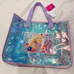 【新品】ラプンツェル プールバッグ　シャカシャカ ディズニー プリンセス