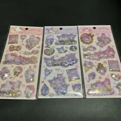 【正規品】サンリオ　キラキラカプセルシール2 3種
