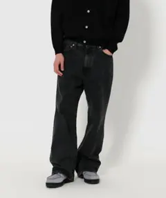 【新品未使用】<H>デニムフレア 5P パンツ 2のサムネイル
