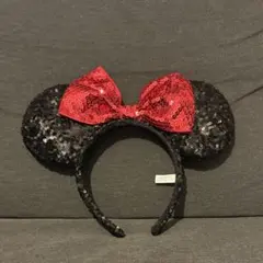 カチューシャ ミニー スパンコール