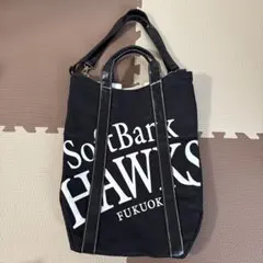 【新品未使用】福岡ソフトバンクホークス 12CH リバーシブルトートバッグ
