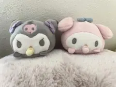 り*様 マイメロディ・クロミ ぬいぐるみマスコット 2体セット