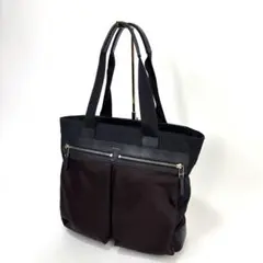 Paul Smith ポールスミス レザー × ナイロン ビジネス トートバッグのサムネイル