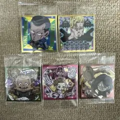 ジョジョの奇妙な冒険 第4部ACT1 シールウエハース 5枚セット