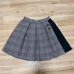 axes femme チェック柄キュロット　Mサイズ