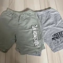 ポケモン　ハーフパンツ　短パン　スウェット　120