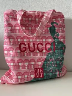 GUCCI ロゴトートバッグ ノベルティ ピンク Yahoo!オークション - 「グッチ ノベルティ トートバッグ」の落札相場