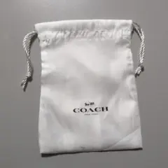 COACH 製収納袋 ホワイト