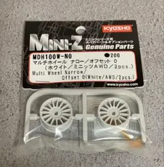 京商 マルチホィール ナロー オフセット0ミニッツ用タイヤ MDH100W-NOのサムネイル