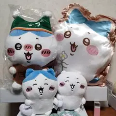 ちいかわ★ぬいぐるみ・クッション★4点セット