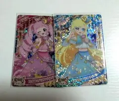 ひみつのアイプリ　おとぎばなしアラビアンナイト　ピンク　ブルー