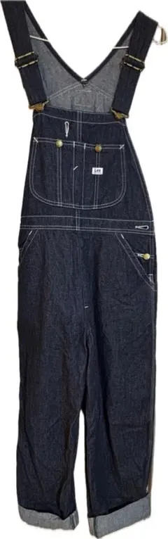 Lee ダークブルー デニムオーバーオール
