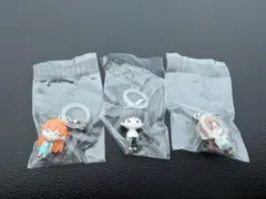 エヴァンゲリオン めじるしアクセサリー 3点セット シンジ、アスカ、マミ