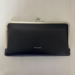 niko and ... がま口 長財布 ブラック