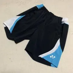 美品 YONEX ユニ ベリークール ハーフパンツ M ブラック ２
