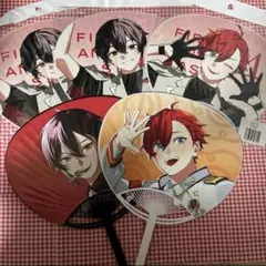 多聞くん今どっち！？ FACE展 ジャンボうちわ 福原多聞 イケ原 花と