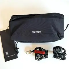 topologie Bottle ショルダーバッグ サコッシュ black