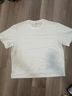 UNIQLO U ホワイト Tシャツ L 白 半袖 夏 レディース ユニクロ