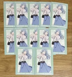 プロセカ　アニメイト特典　日野森雫　ポストカード