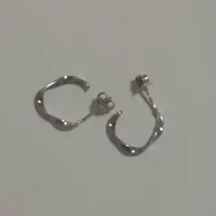 フープピアス silver925