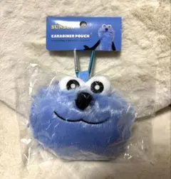 【新品未開封】パペットスンスン カラビナ付ぬいぐるみファスナーマスコット ポーチ