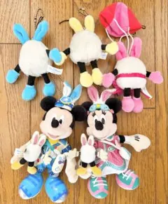 ディズニーイースター 2019 うさたま ミッキー ミニー ぬいぐるみバッジ