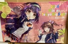 【購入前コメント必須】さくら小春＆小原トメ太　　タペストリー　東京ビックサイト