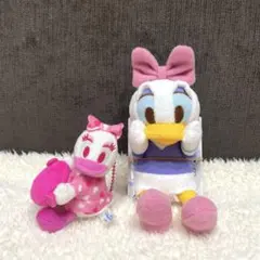 パルパルーザミニーのファンダーランド デイジーダック 赤いほっぺマスコット 2体