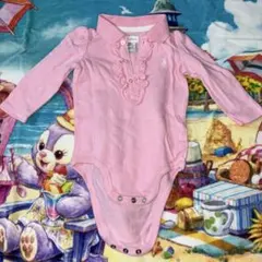 ラルフローレン　ピンク　ロンパース 70センチ