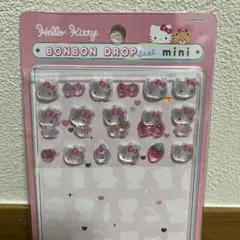 人気 おすそ分け サンリオ ハローキティ ピンク（ボンボンドロップシール ミニ）