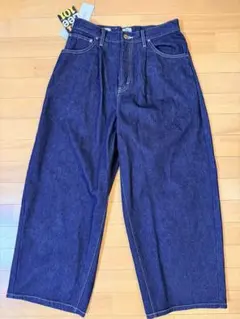 新品 Lee TUCK RIDERS PANTS デニム Sのサムネイル