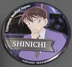 名探偵コナン 缶バッジ USJ 工藤新一