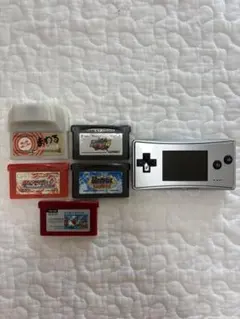 Nintendo GAME BOY micro 本体 ソフト5本セットのサムネイル