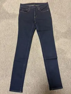 GU スキニーストレッチジーンズ 濃紺 Sサイズ 61 221-281502