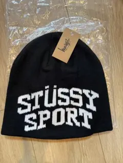 ステューシー SPORT JACQUARD SKULLCAP ビーニーニット帽