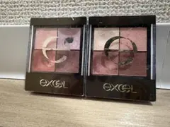 excel アイシャドウパレット 2個セット