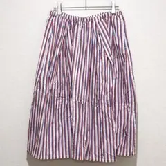 FRAMES Ray Cassin 【M】 ストライプ ギャザースカートのサムネイル