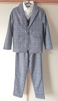 FENGCHENGJIZE スーツ セットアップ 卒業服 150 4点セット