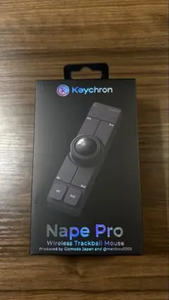 未使用】Keychron Nape Pro ブラック&トラックボール - メルカリ